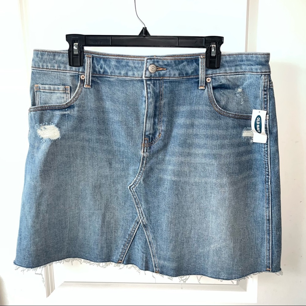 Old Navy NWT size 16 denim mini skirt